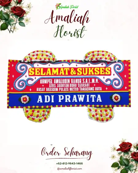 Papan Bunga Ucapan Selamat Cisait