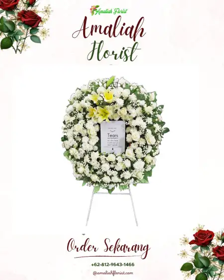 Krans Bunga Duka Cisait