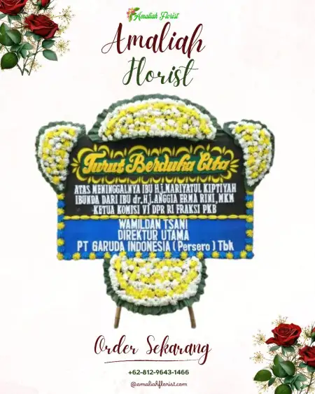 Papan Bunga Duka Cisait